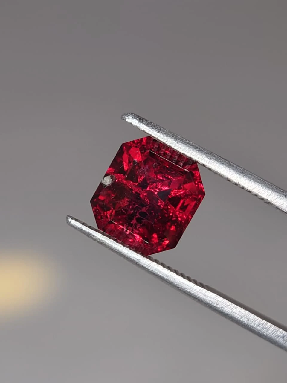 3.8ct Natural Malaya Garnet from Tanzania — view 1